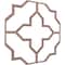 Ekena Millwork 66 56W x 66 56H x 14T Large Laird Decorative Fretwork Wood Ceiling Panels, Walnut CELW67X67X0250LRDWA - alternate 8